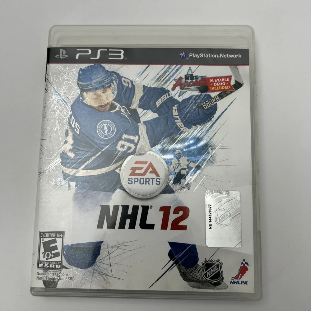 NHL 11 & NHL 12 (Sony PlayStation 3, 2011) PS3 - Lot of 2 Games - with Manual